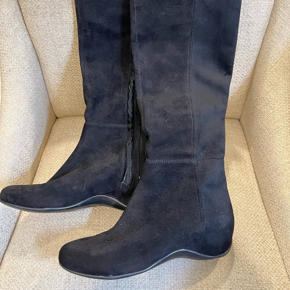 Donna Karan Paulina Suede Tall Boot